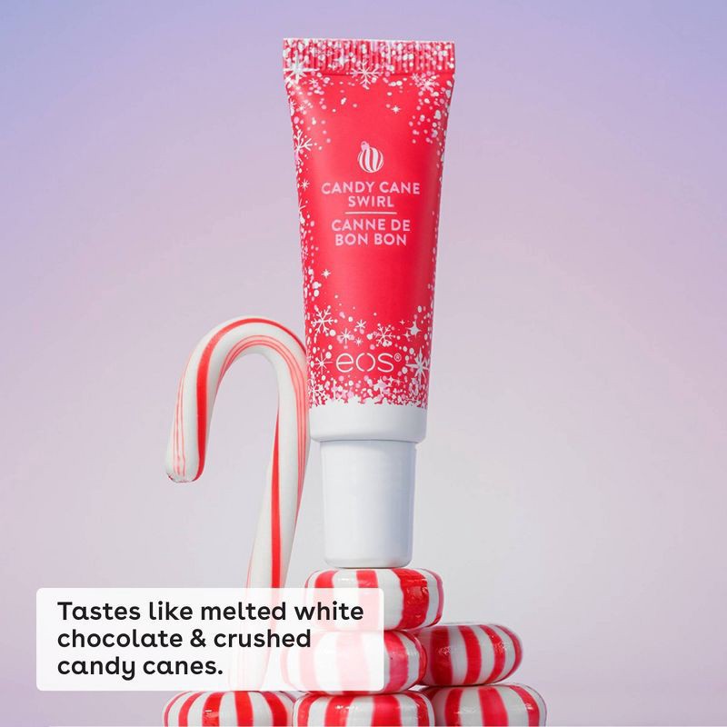 slide 3 of 6, eos Holiday Super Balm - Candy Cane Swirl - 0.35 fl oz, 0.35 fl oz