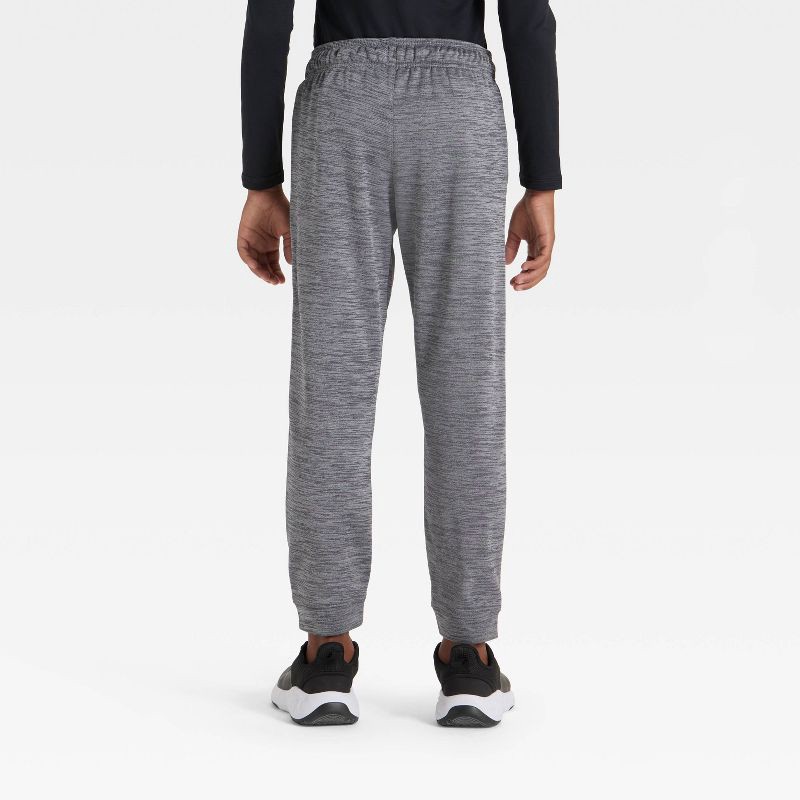 slide 2 of 3, Boys' Tech Fleece Jogger Sweatpants - All In Motion™ Gray L, 1 ct
