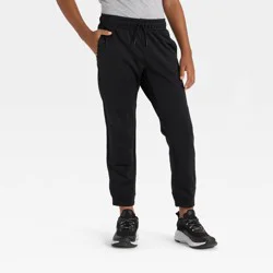 Boys' Tech Fleece Jogger Sweatpants - All In Motion™ Black M