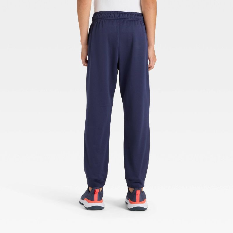 slide 2 of 3, Boys' Tech Fleece Jogger Sweatpants - All In Motion™ Blue XS, 1 ct