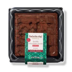 Double Chocolate Chunk Brownies - 13oz/8ct - Favorite Day™
