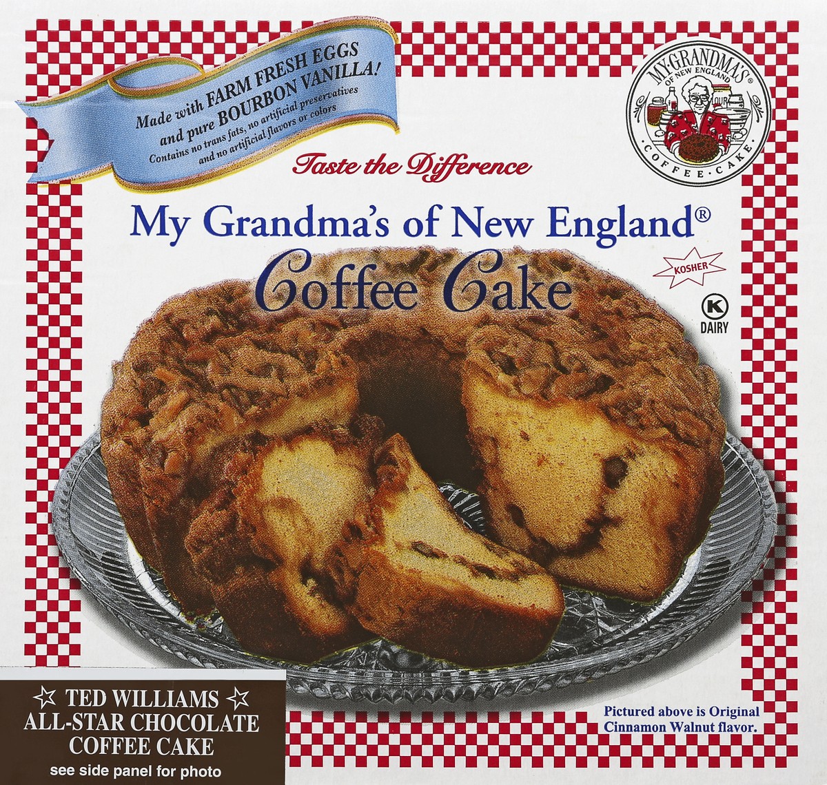 slide 1 of 5, My Grandma's of New England Coffee Cake 28 oz, 28 oz