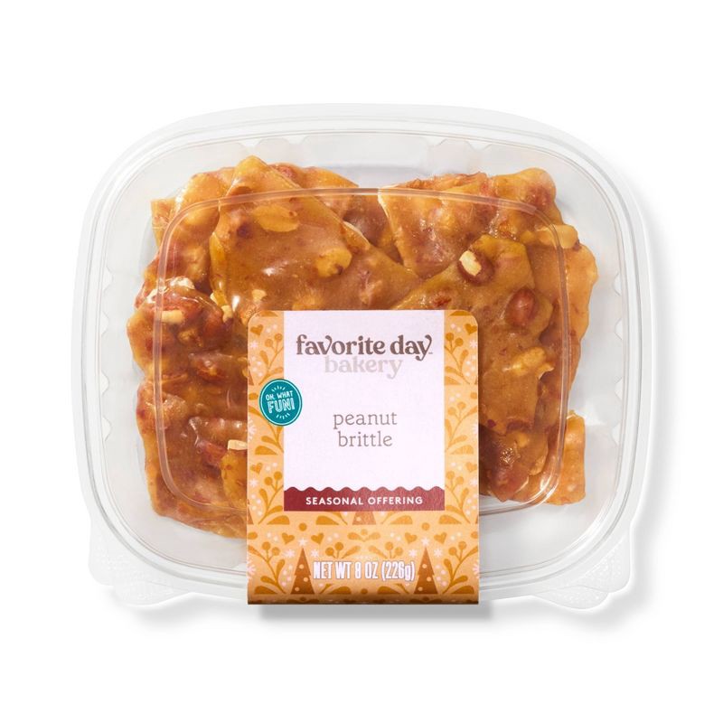 slide 1 of 3, Peanut Brittle - 6oz - Favorite Day™, 6 oz