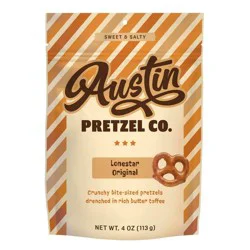 AUSTIN PRETZEL CO Lonestar Original Pretzel - 4oz