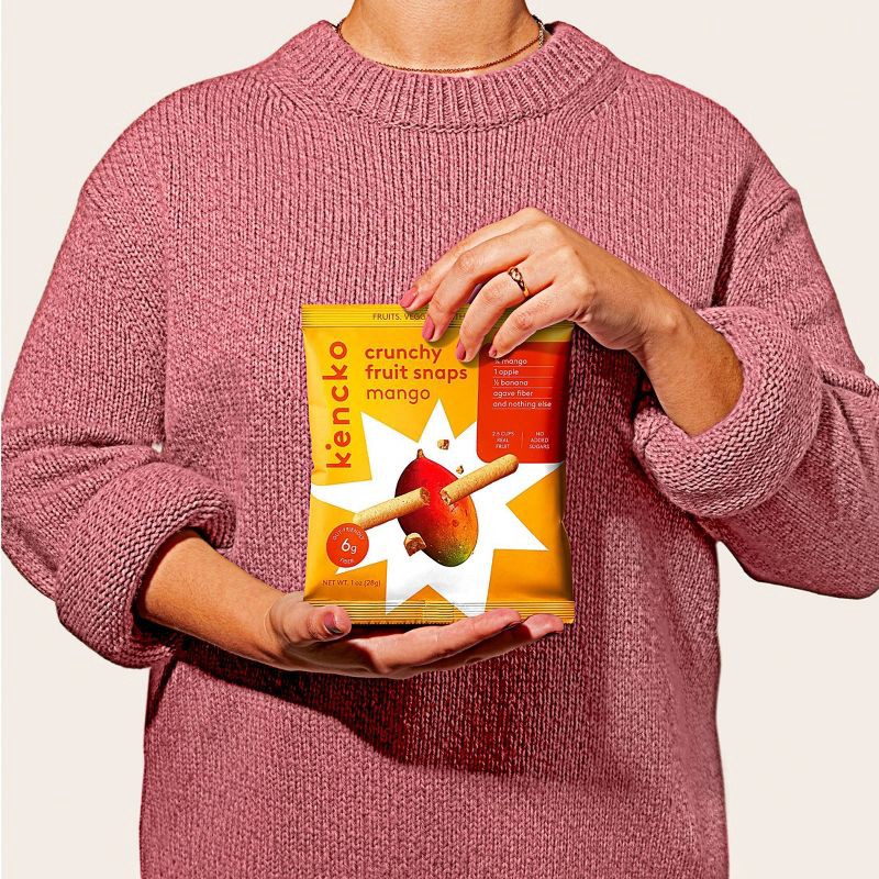 slide 3 of 7, Kencko Mango Fruit Snaps - 1oz, 1 oz