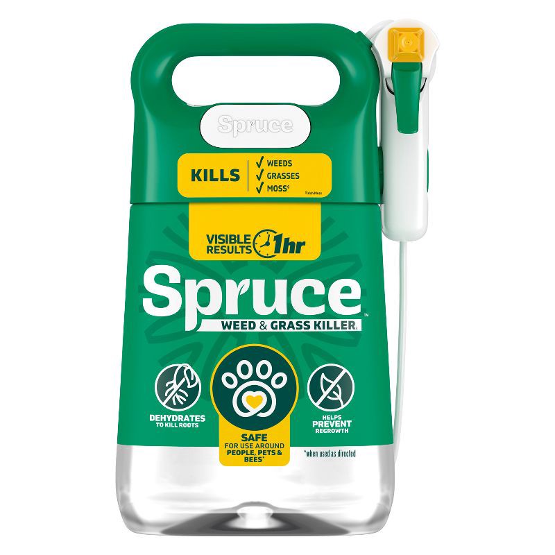 slide 12 of 14, Spruce Weed and Grass Killer Manual Spray 64oz, 64 oz