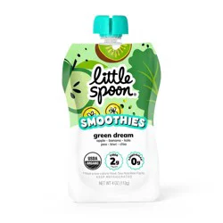 Little Spoon Green Dream Organic Kids' Smoothie - 4oz Refrigerated Pouch
