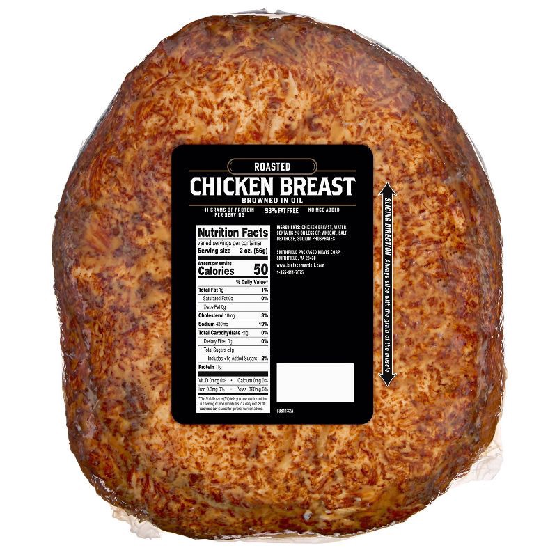 slide 2 of 4, Kretschmar Roasted Chicken Breast Deli Fresh Sliced - price per lb, per lb