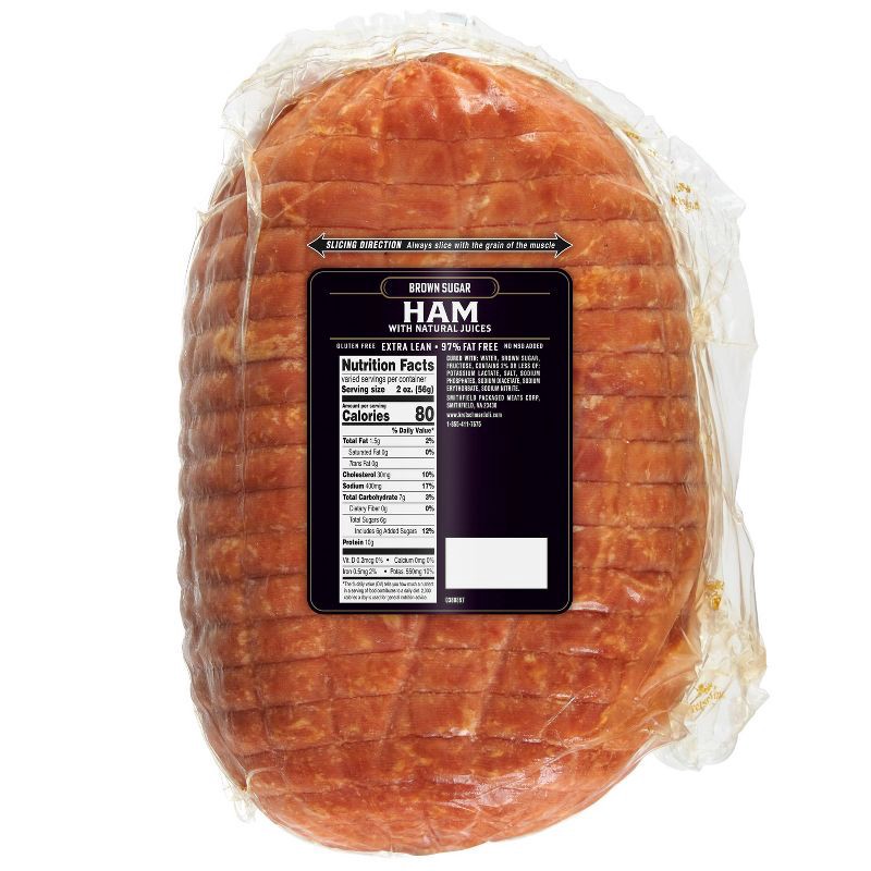 slide 2 of 4, Kretschmar Brown Sugar Ham Deli Fresh Sliced - price per lb, per lb