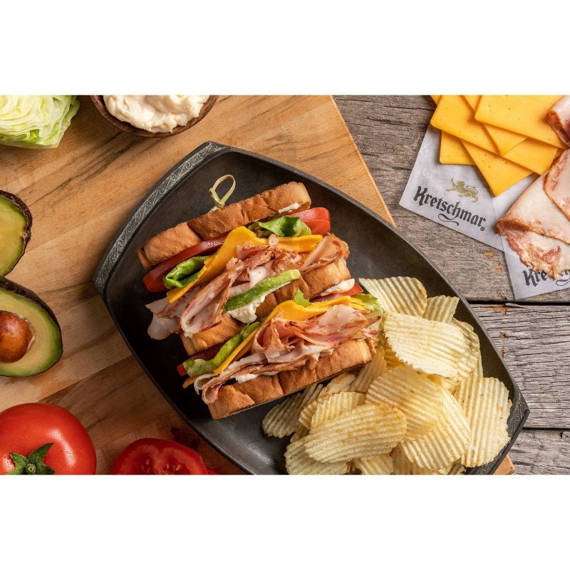 slide 4 of 5, Kretschmar Hickory Smoked Turkey Breast Deli Fresh Sliced - price per lb, per lb