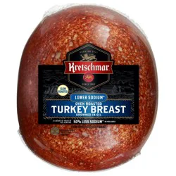 Kretschmar Lower Sodium Oven Roasted Turkey Deli Fresh Sliced - price per lb
