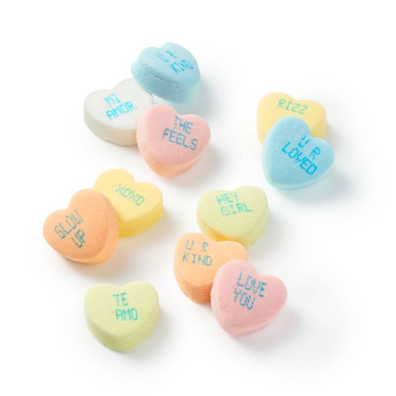 slide 2 of 3, Valentine's Conversation Hearts Candy - 10oz - Favorite Day™, 10 oz
