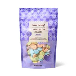 Valentine's Conversation Hearts Candy - 10oz - Favorite Day™