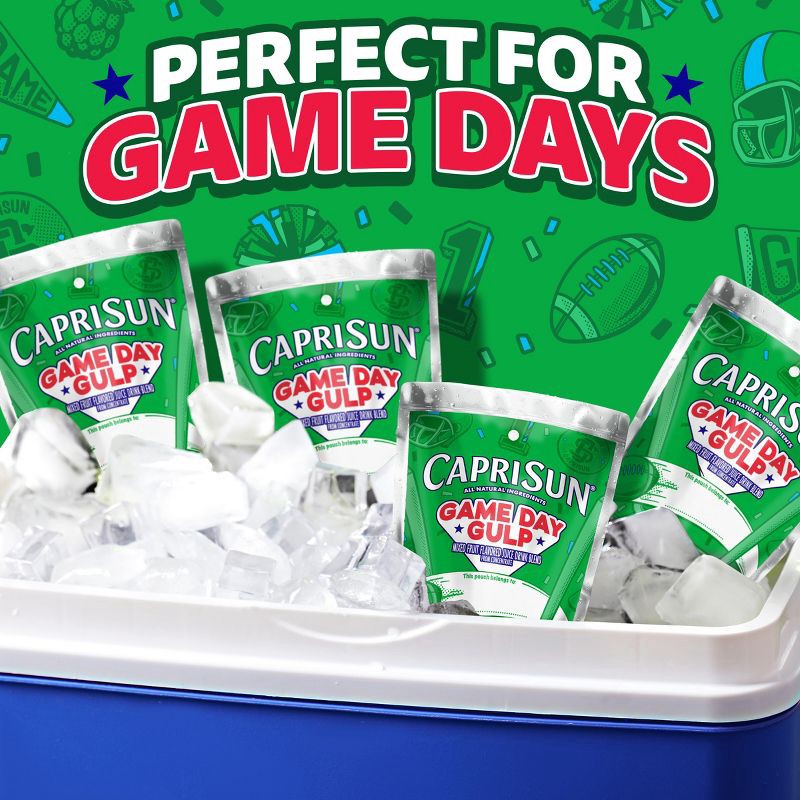 slide 4 of 9, Capri Sun Gameday Gulp Juice Drink - 10pk, 10 ct