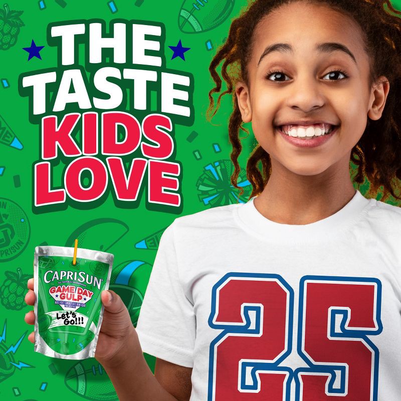 slide 7 of 9, Capri Sun Gameday Gulp Juice Drink - 10pk, 10 ct