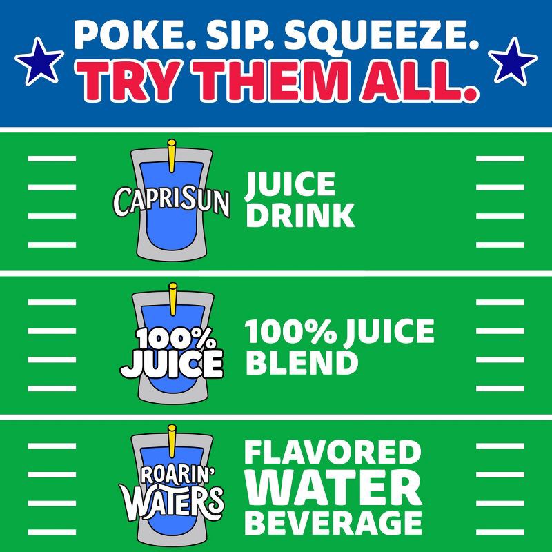 slide 8 of 9, Capri Sun Gameday Gulp Juice Drink - 10pk, 10 ct