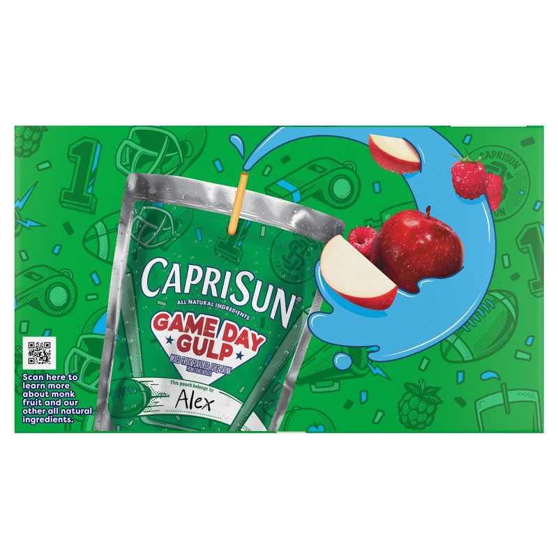 slide 9 of 9, Capri Sun Gameday Gulp Juice Drink - 10pk, 10 ct