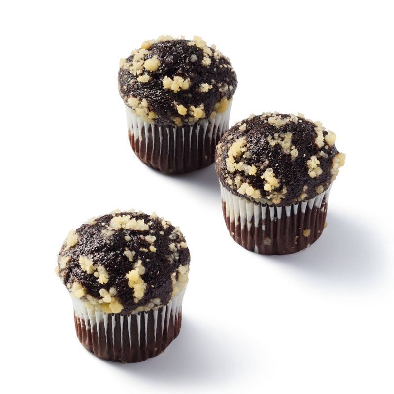 slide 3 of 3, Spiced Cocoa Mini Muffins - 12ct/11.9oz - Favorite Day™, 12 ct, 11.9 oz