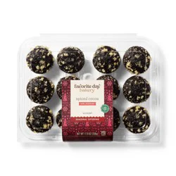 Spiced Cocoa Mini Muffins - 12ct/11.9oz - Favorite Day™