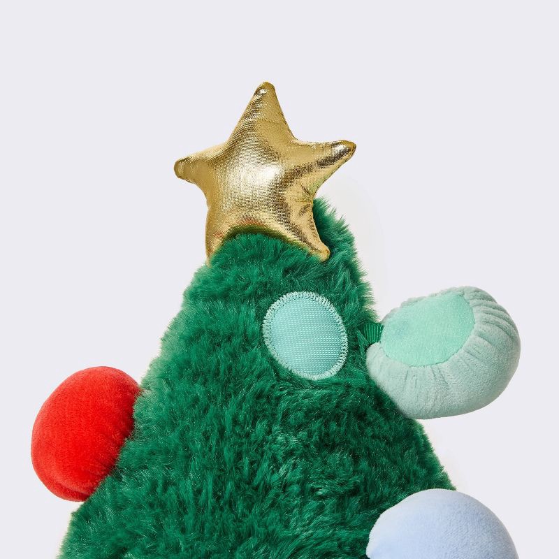 slide 2 of 3, Holiday Tree Plush Stuffed Character Toy - Cloud Island™, 1 ct