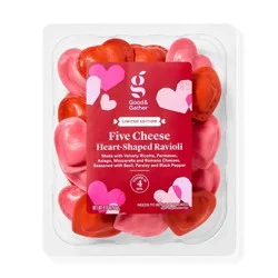 Five Cheese Heart-Shaped Cheese Ravioli - 9oz - Good & Gather™