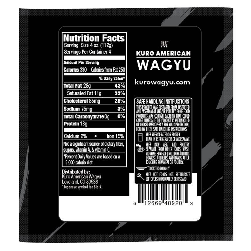 slide 2 of 2, Thomas Farms Kuro Wagyu Ground Beef Brick - Frozen - 16oz, 16 oz
