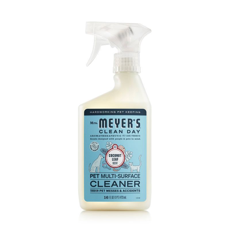 slide 1 of 9, Mrs. Meyer's Clean Day Liquid Coconut Scent Pet All Purpose Cleaner - 16 fl oz, 16 fl oz