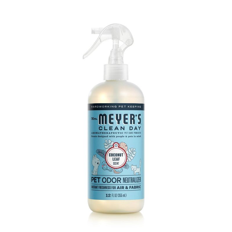 slide 1 of 9, Mrs. Meyer's Clean Day Liquid Coconut Scent Pet Odor Eliminator Neutralizer - 12 fl oz, 12 fl oz
