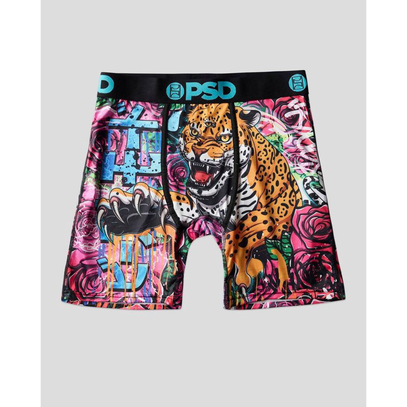 slide 4 of 6, PSD Men's Tiger Rosa/Beast Mode Print Briefs - M, 1 ct