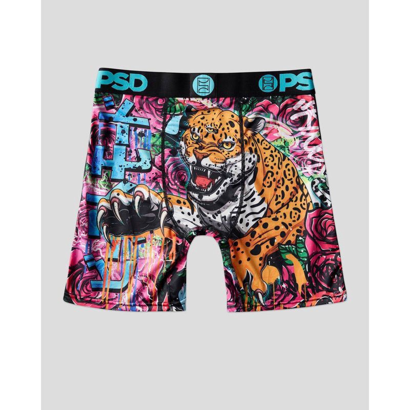 slide 5 of 6, PSD Men's Tiger Rosa/Beast Mode Print Briefs - L, 1 ct