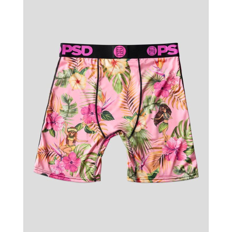 slide 5 of 6, PSD Men's Flamingo Print Briefs - Purple/Pink XL, 1 ct