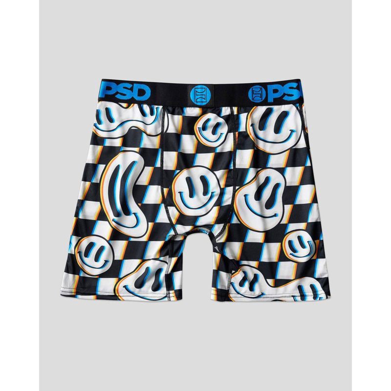 slide 5 of 6, PSD Men's Smile Dimension Print Briefs - Purple/Gold L, 1 ct