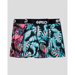 PSD Men's Tropical Flamingo Print Briefs - Blue/Pink XL