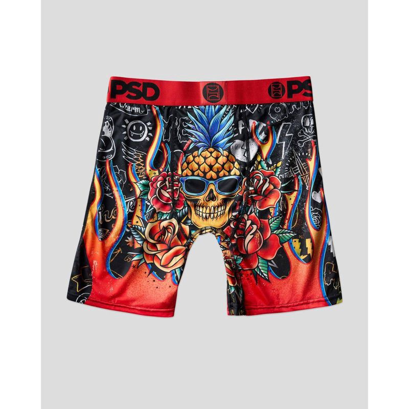 slide 3 of 6, PSD Men's Tropical Pineapple Print Briefs - XXL, 1 ct