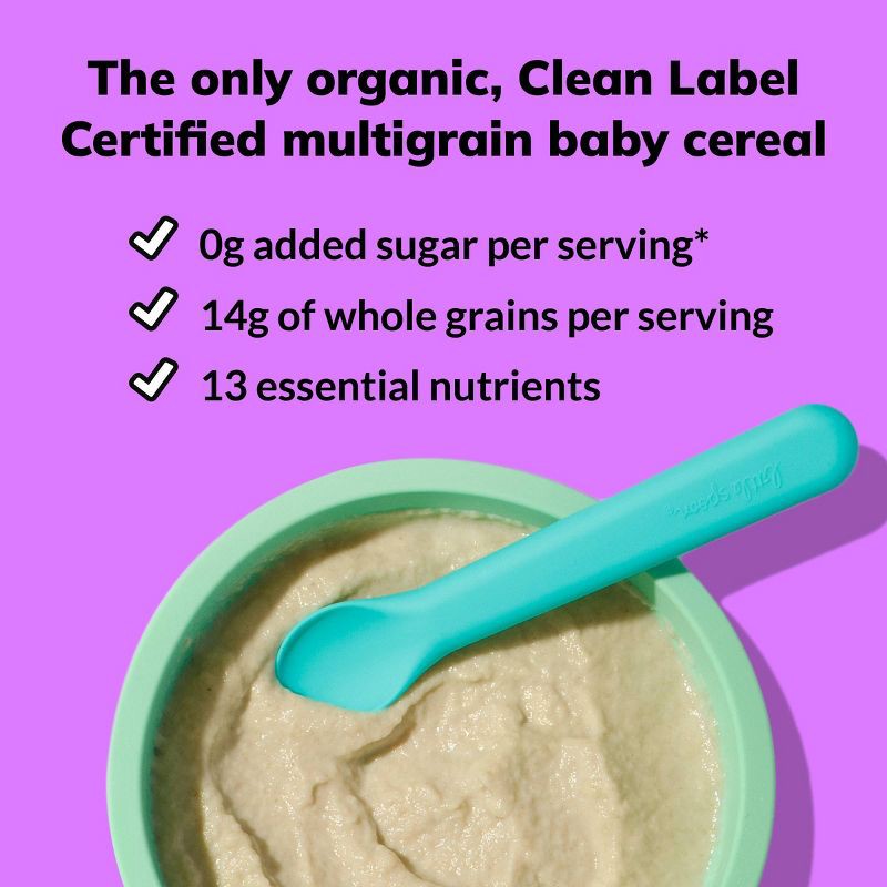slide 4 of 6, Little Spoon Organic Oatmeal Baby & Infant Cereal – 6oz, 6 oz