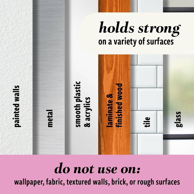 slide 5 of 9, Command Damage-Free Large Designer Hook Artic Freeze, 1 ct