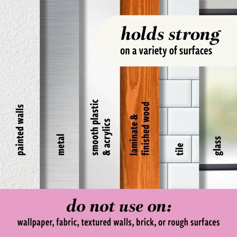 slide 6 of 9, Command 4pk Damage-Free Small Wire Hooks Arctic Freeze, 4 ct