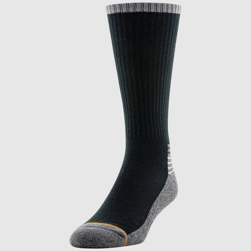 slide 4 of 5, GOLDTOE Signature Collection Men's Aztec Hiker Crew Socks - Gray 6-12.5, 1 ct