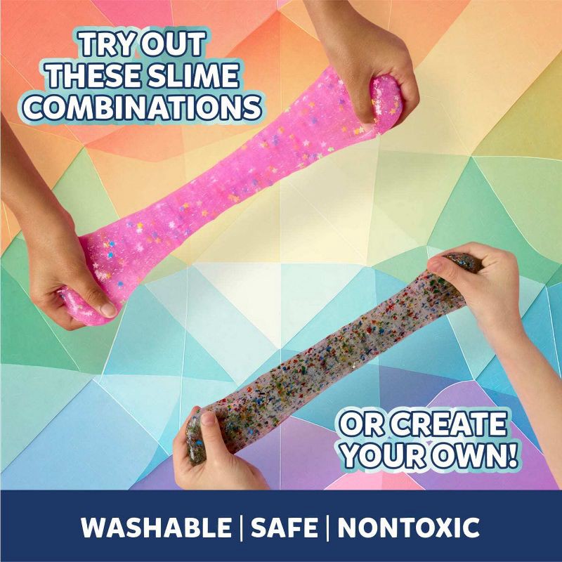 slide 4 of 5, Elmer's 10pc Kaleidoscope Slime Kit Gift, 10 ct