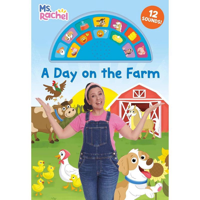 slide 1 of 1, Random House A Day on the Farm - by Ms. Rachel (Paperback), 1 ct