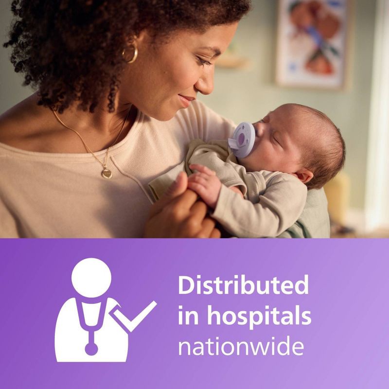 slide 5 of 11, Philips Avent Soothie Pacifiers 0-3m - Fresh Lilac/Pastel Pink - 2pk, 2 ct