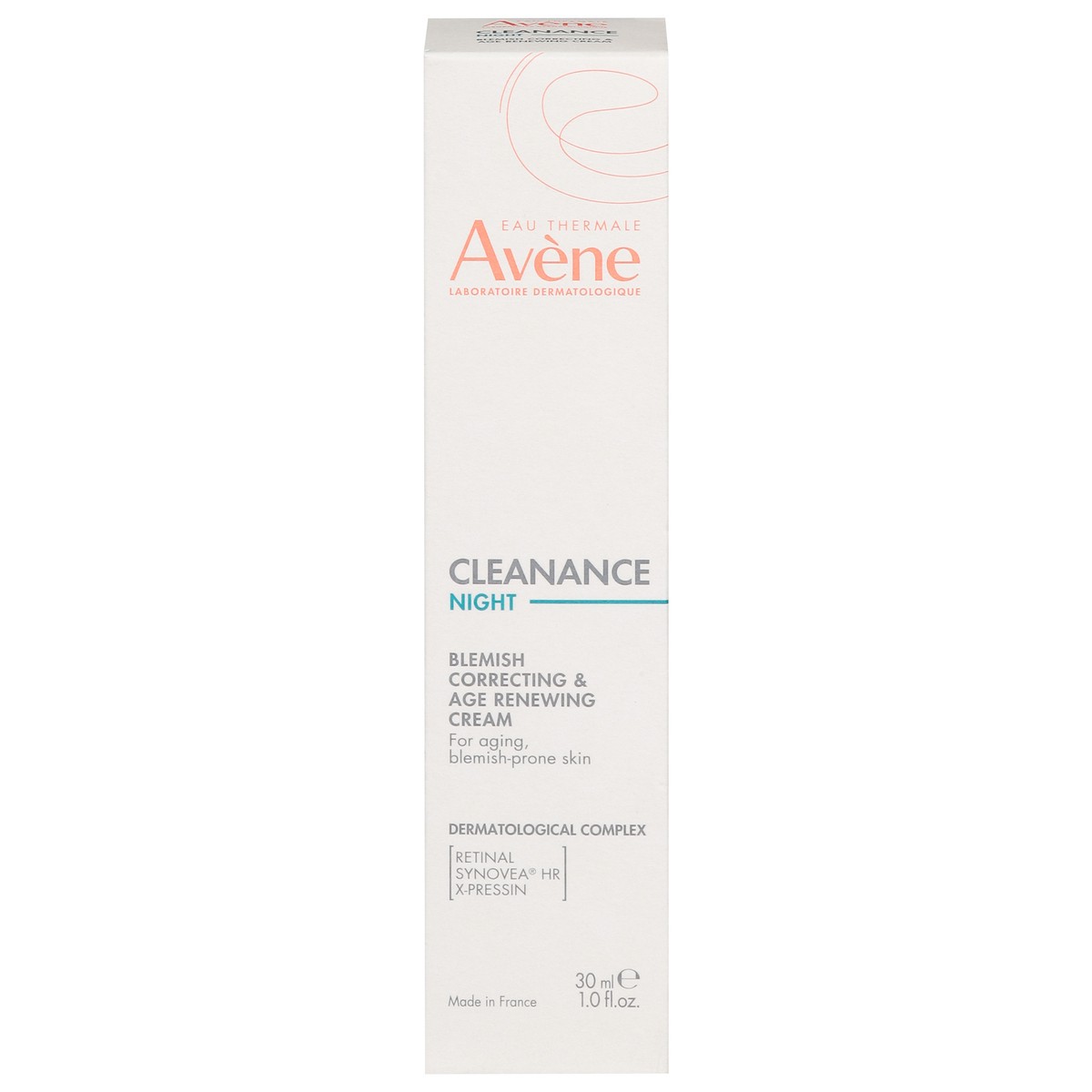 slide 1 of 1, Avène Cleanance Night Blemish Correcting & Age Renewing Cream 1.0 fl oz, 1 fl oz
