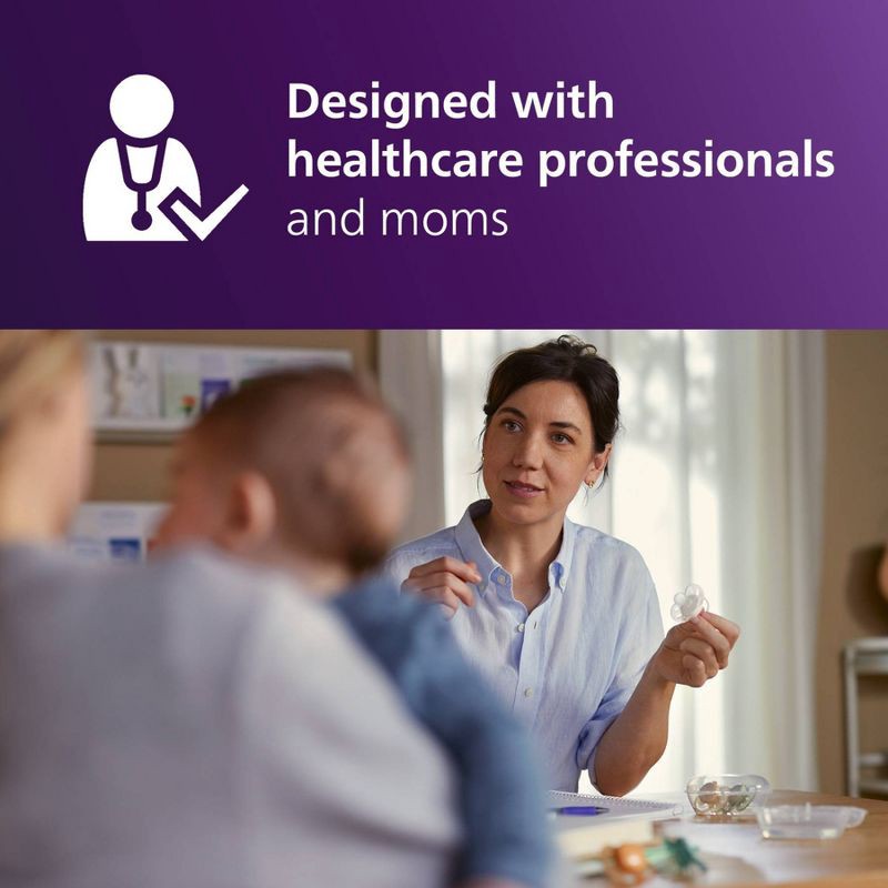 slide 7 of 7, Philips Avent Ultra Soft Pacifiers 6-18m - Beige/Green - 2pk, 2 ct