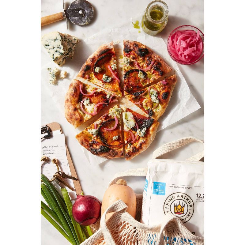 slide 4 of 5, King Arthur Organic Unbleached Bread Flour - 5lbs, 5 lb