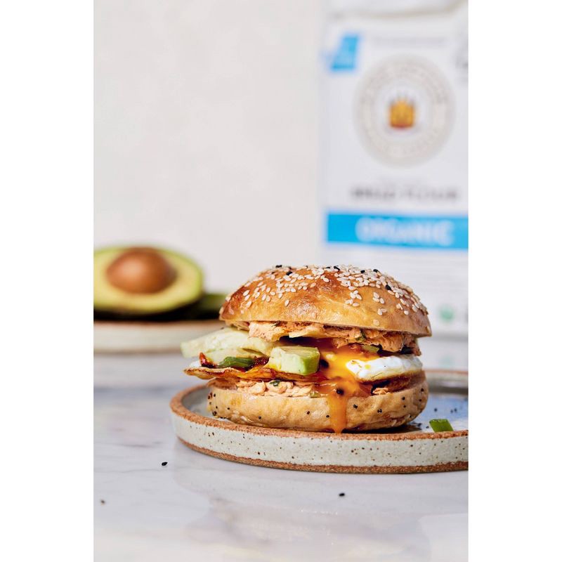 slide 5 of 5, King Arthur Organic Unbleached Bread Flour - 5lbs, 5 lb