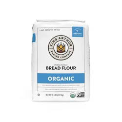 King Arthur Organic Unbleached Bread Flour - 5lbs