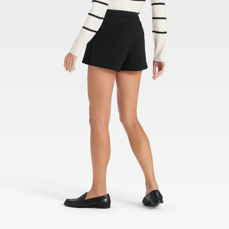 slide 3 of 3, Women's Suiting Skort - A New Day™ Black 4, 1 ct