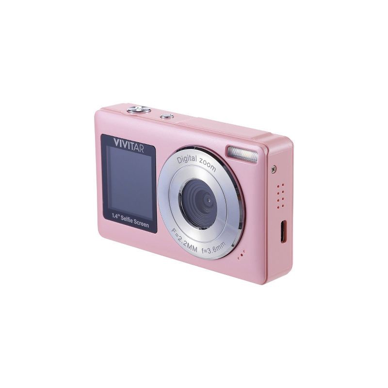 slide 8 of 11, Vivitar SnapShot Duo Digital Camera - Petal Pink, 1 ct