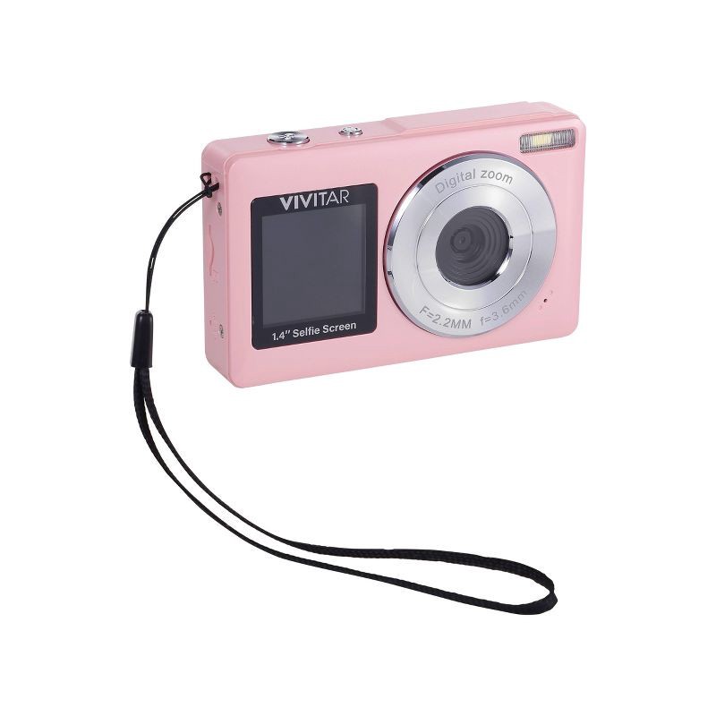 slide 10 of 11, Vivitar SnapShot Duo Digital Camera - Petal Pink, 1 ct
