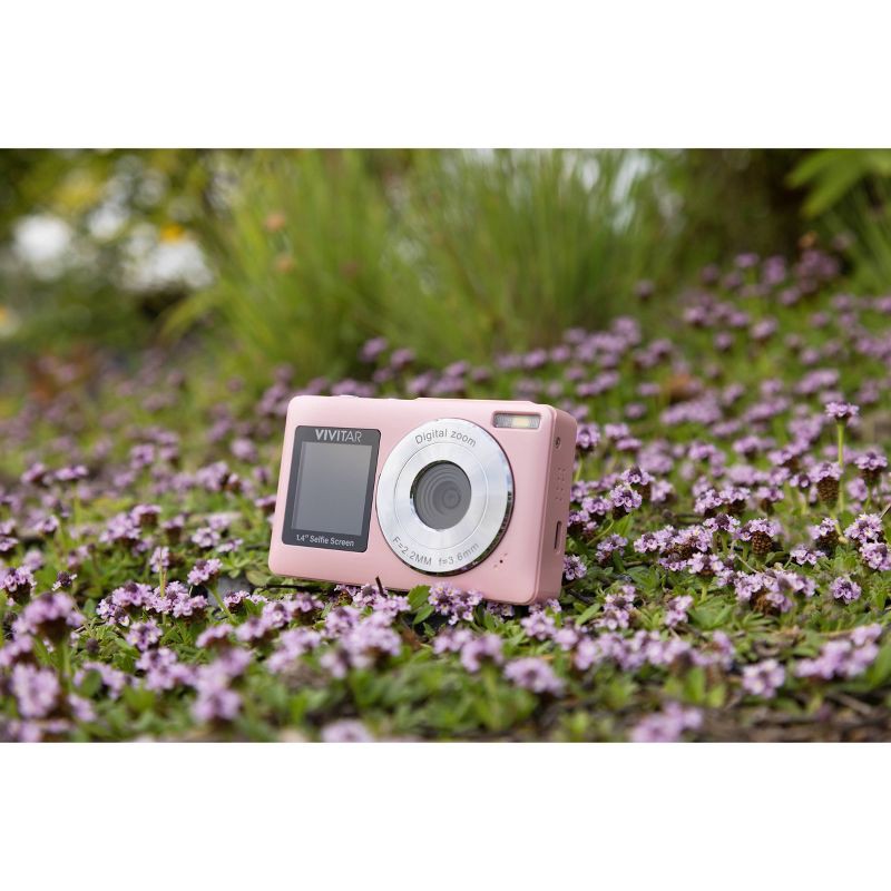 slide 11 of 11, Vivitar SnapShot Duo Digital Camera - Petal Pink, 1 ct